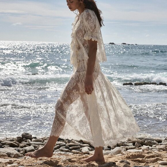 New DOEN Sebastiane Skrit, sea salt, Size L - Picture 1 of 14